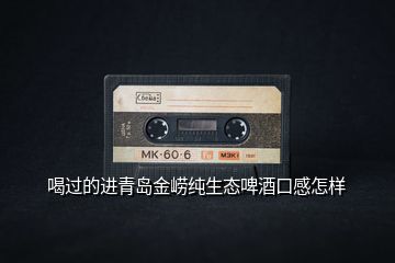 喝過的進青島金嶗純生態(tài)啤酒口感怎樣