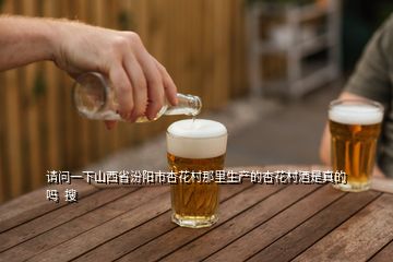 請(qǐng)問一下山西省汾陽市杏花村那里生產(chǎn)的杏花村酒是真的嗎  搜