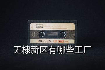 無(wú)棣新區(qū)有哪些工廠