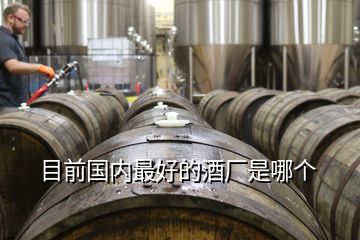 目前國內最好的酒廠是哪個