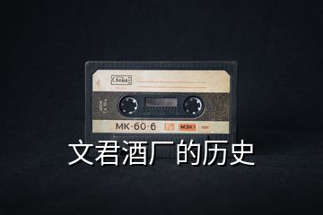 文君酒廠的歷史