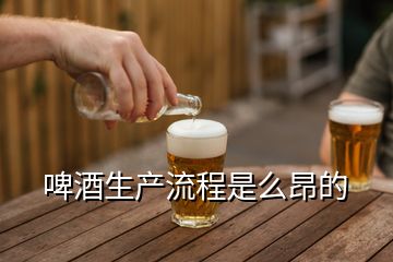 啤酒生產流程是么昂的