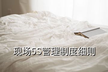 現(xiàn)場5S管理制度細則