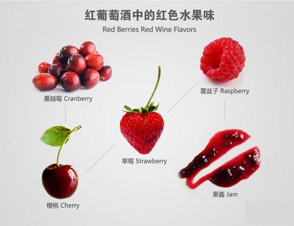 紅酒和水果，紅酒有哪些水果香氣？