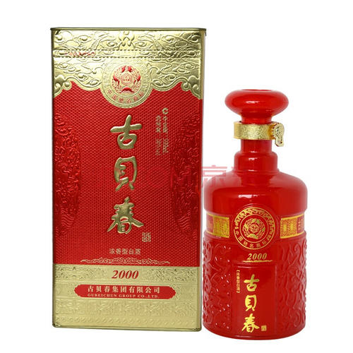 古貝春38度濃香型白酒多少錢(qián)一瓶