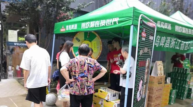 青島啤酒：方便！“青啤早市”火了 早起鍛煉順手買新鮮啤酒